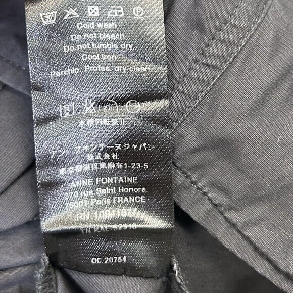 Anne Fontaine Black Jacket Womens Size 42 US 10 - Picture 6 of 10